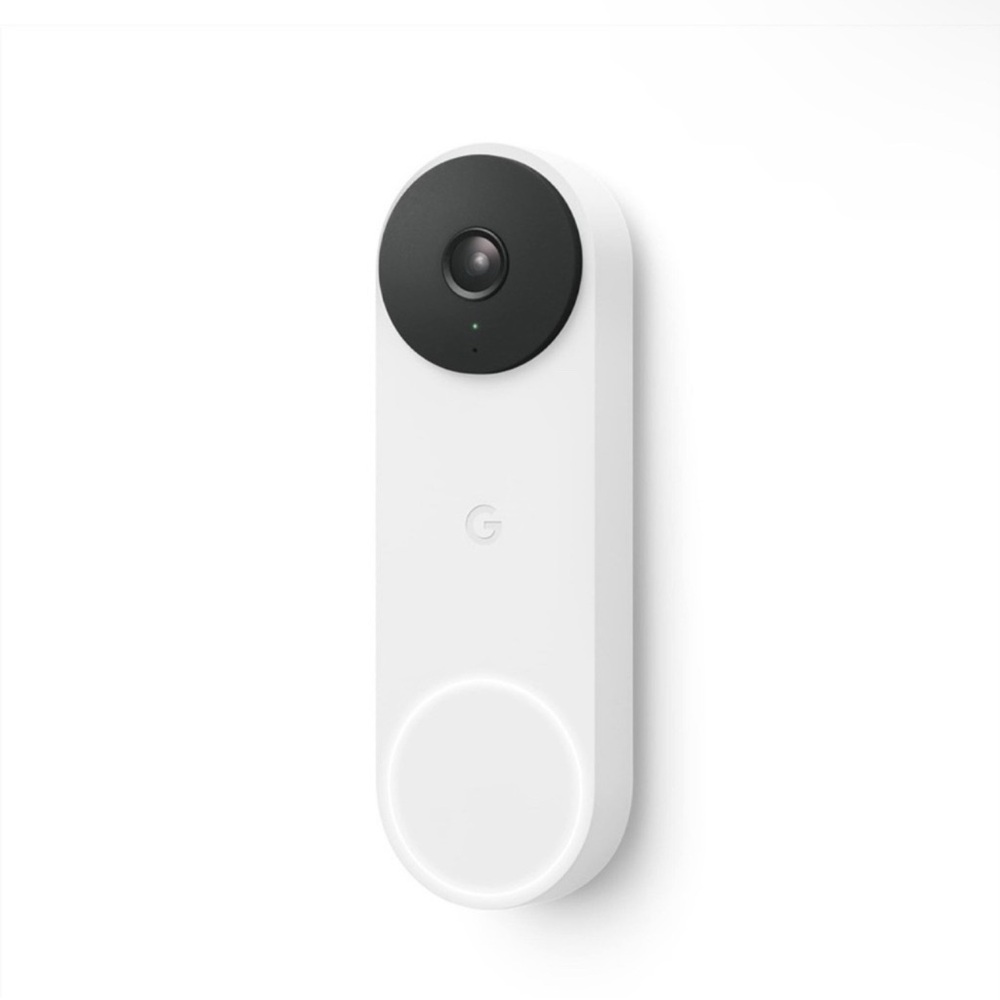 Google Nest Doorbell - (Wired, 2nd Gen) - Wired Video Doorbell Camera Snow